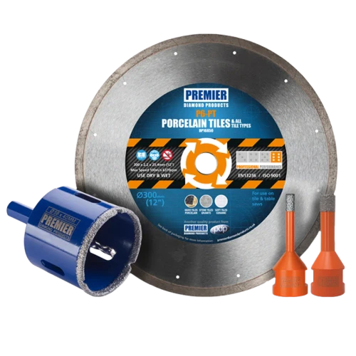 PDP Tile Cutting & Drilling