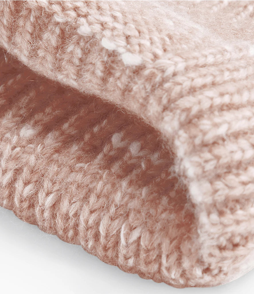 Beechfield Chunky Knitted Patch Beanie