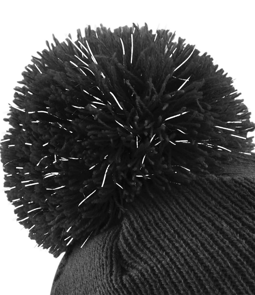 Beechfield Kids Reflective Bobble Beanie