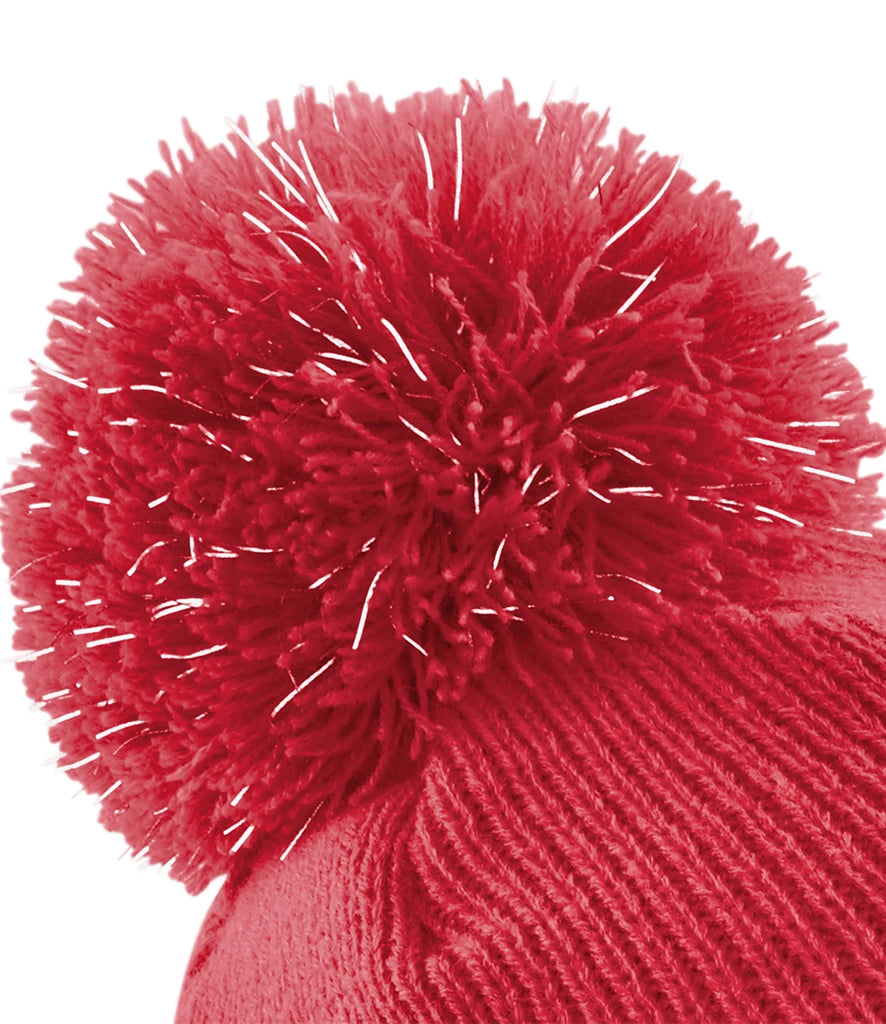 Beechfield Kids Reflective Bobble Beanie