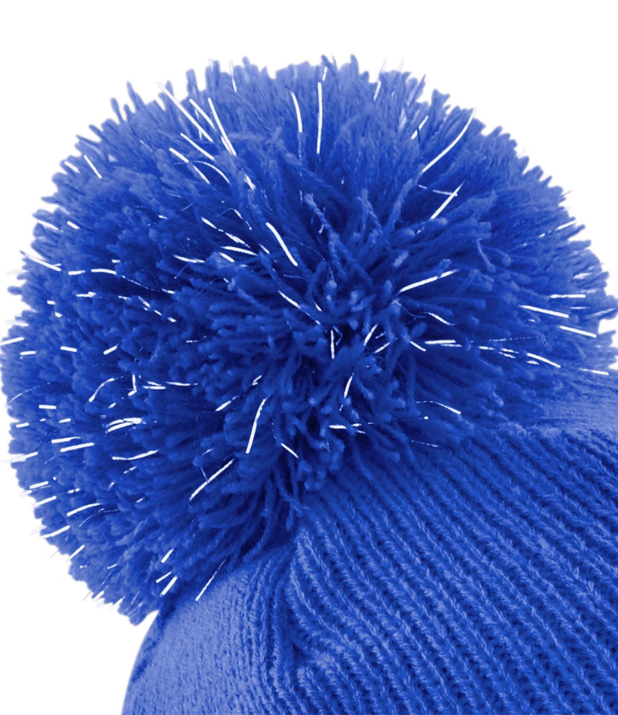 Beechfield Kids Reflective Bobble Beanie