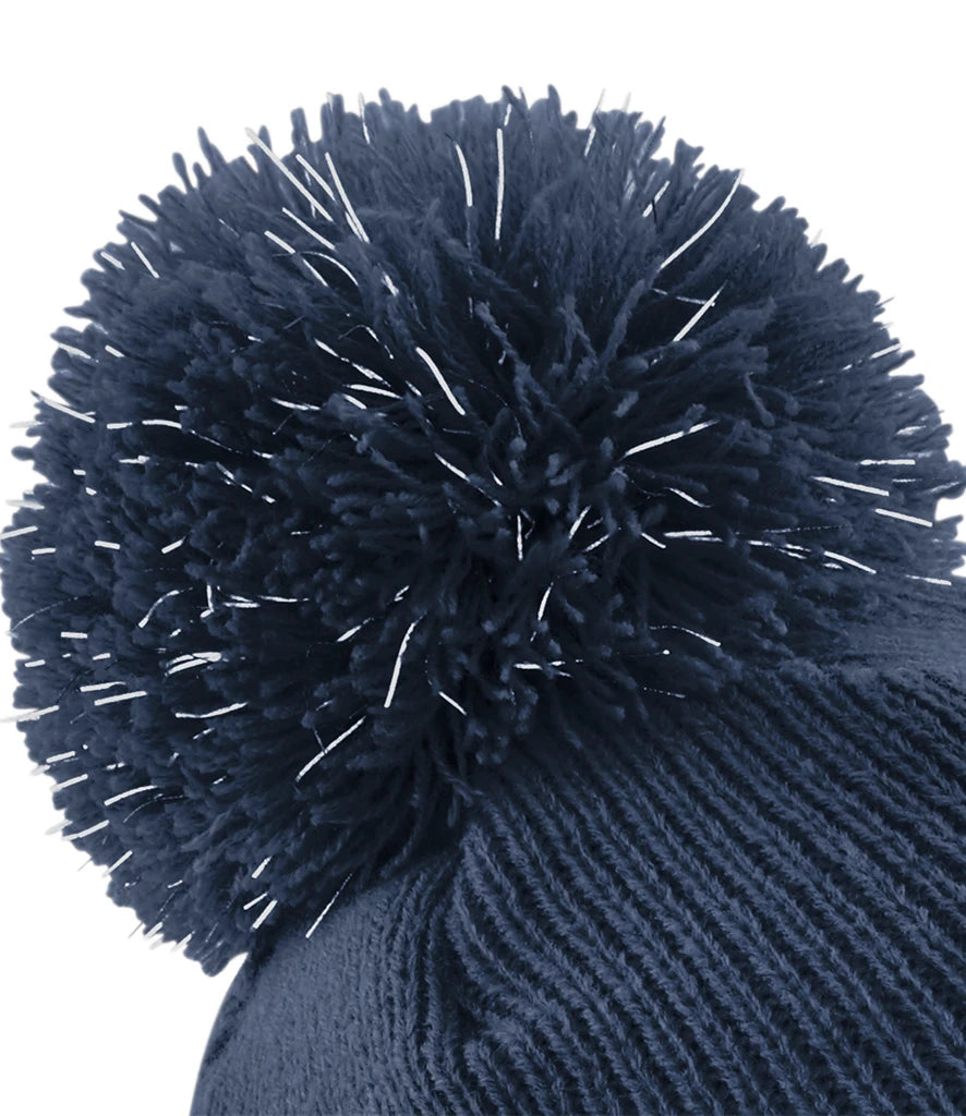 Beechfield Kids Reflective Bobble Beanie