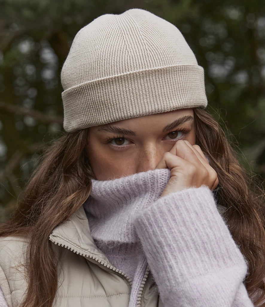 Beechfield Organic Cotton Fisherman Beanie