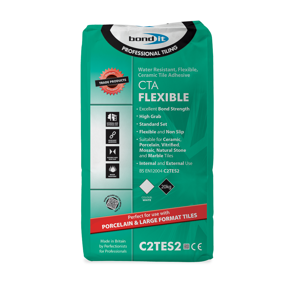 CTA Flexible Tile Adhesive (White)