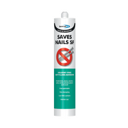 Saves Nails Solvent-Free Gap-Filling Adhesive