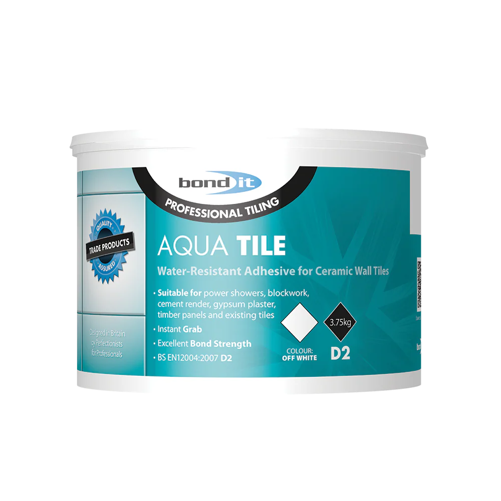 Aqua-Tile Water-Resistant Wall Tile Adhesive