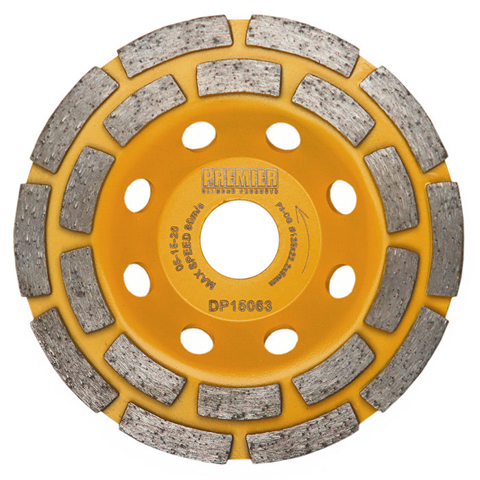 P3-CG - Concrete Cup Grinders - Double Row
