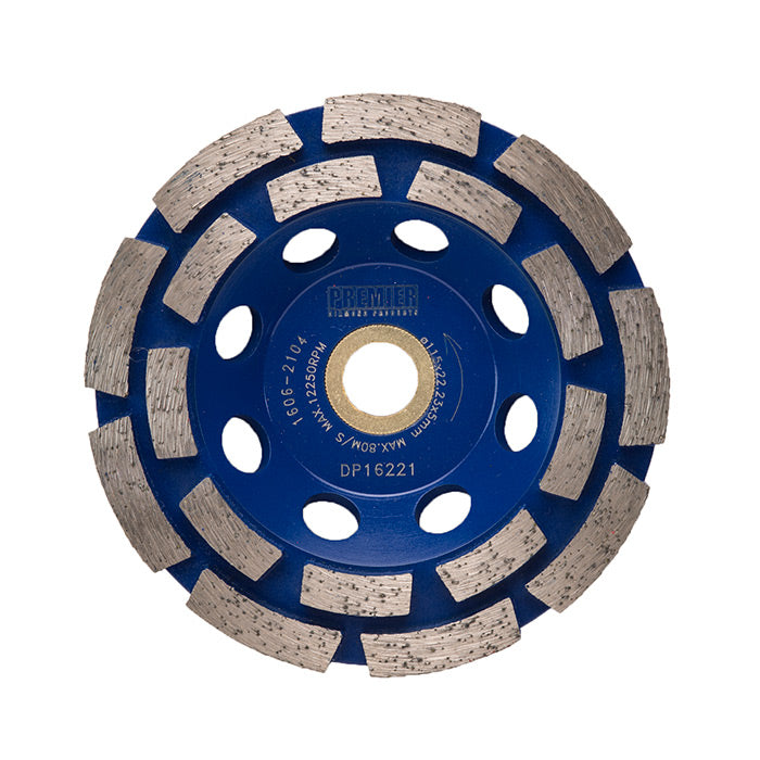 P5-CG - Double Row Diamond Cup Grinder