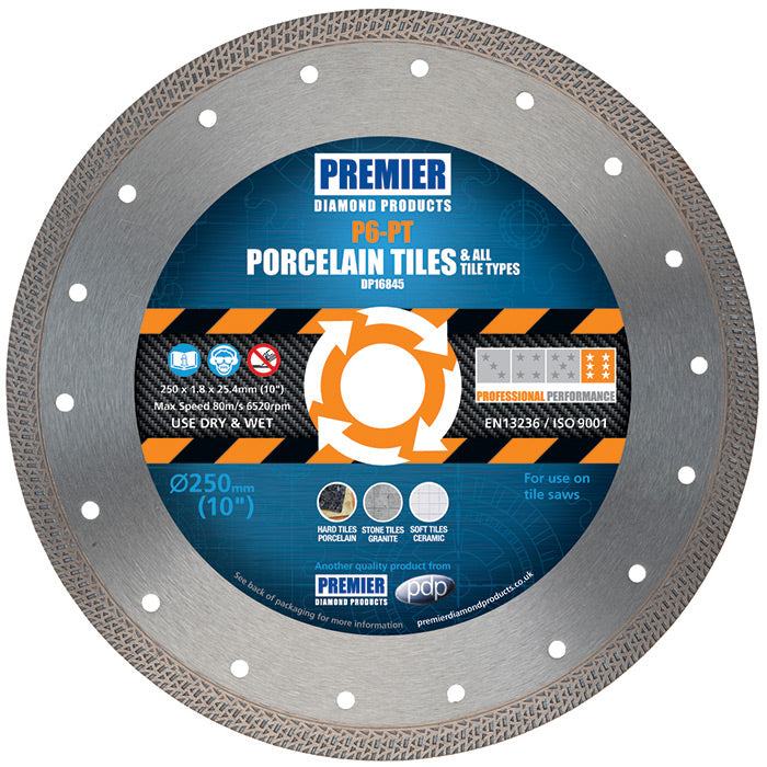 P6-PT - Porcelain Tile Cutting Blade
