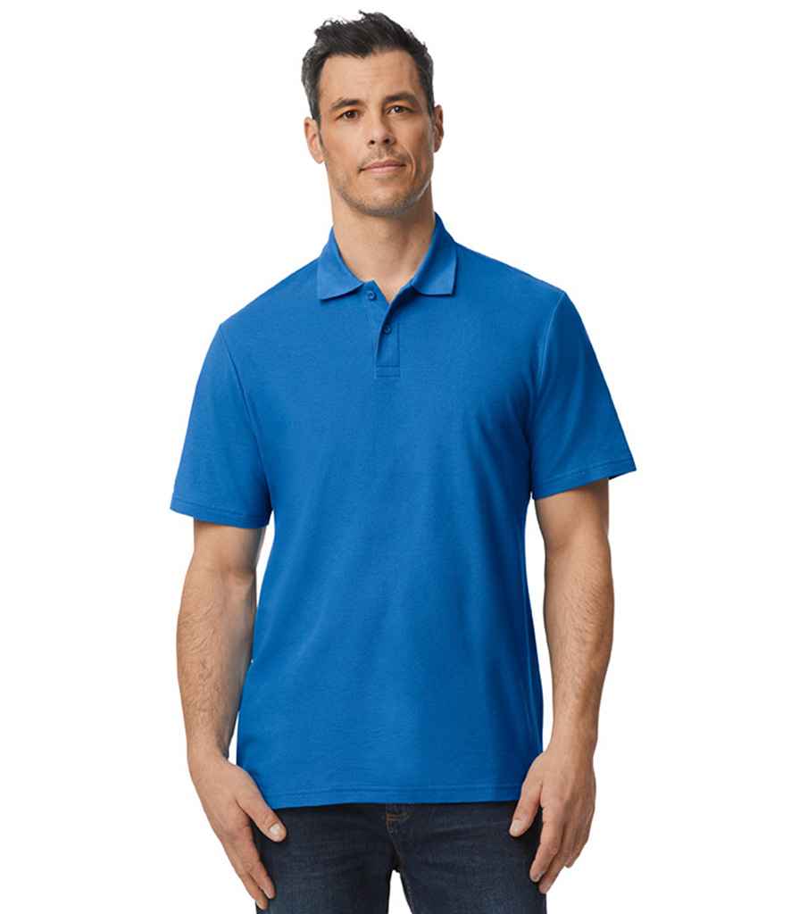 Gildan SoftStyle Double Piqué Polo Shirt