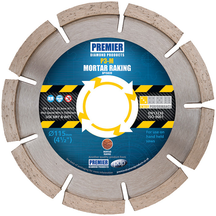 P3-M - Diamond Blade for Mortar Raking