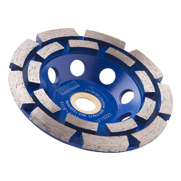 P5-CG - Double Row Diamond Cup Grinder