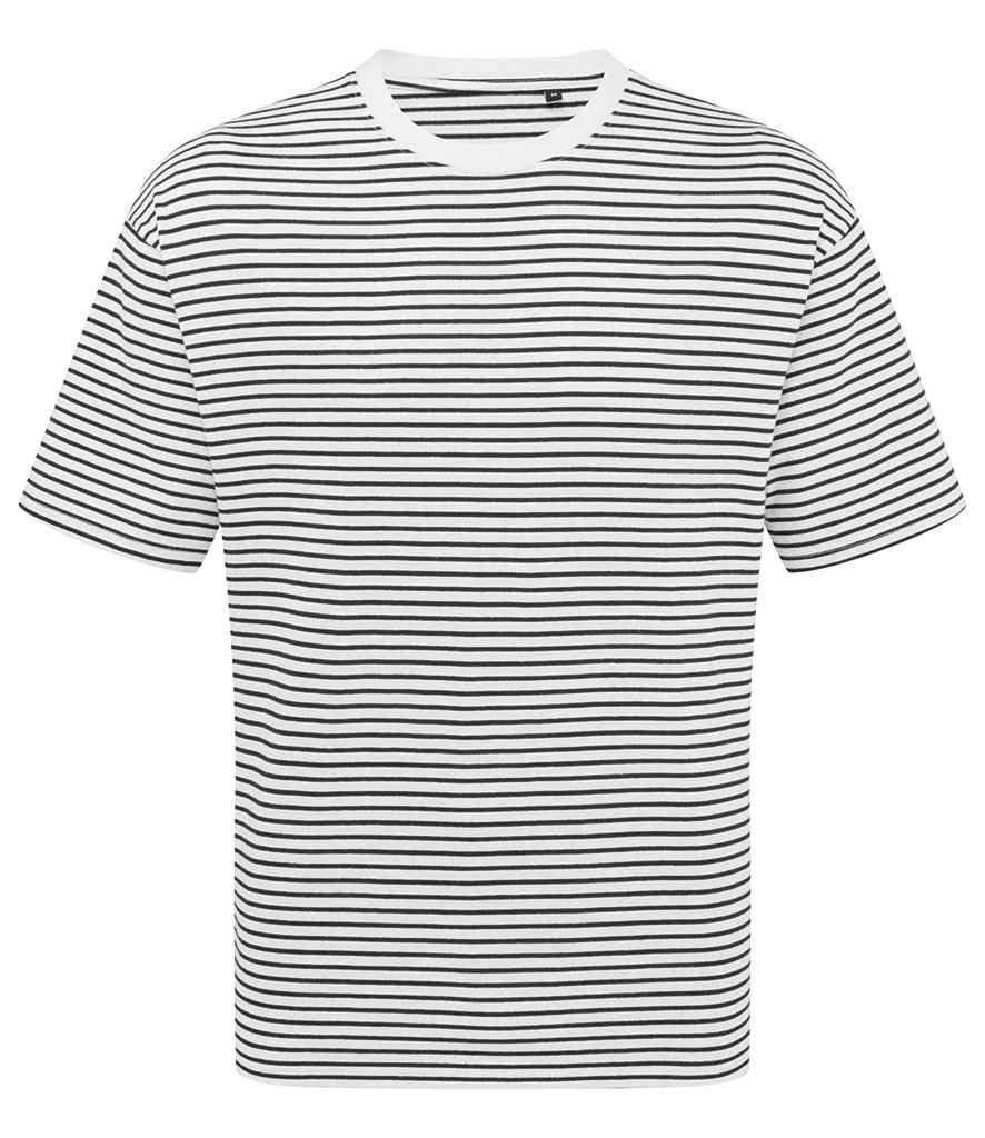 PR020 Black/White Stripe Front