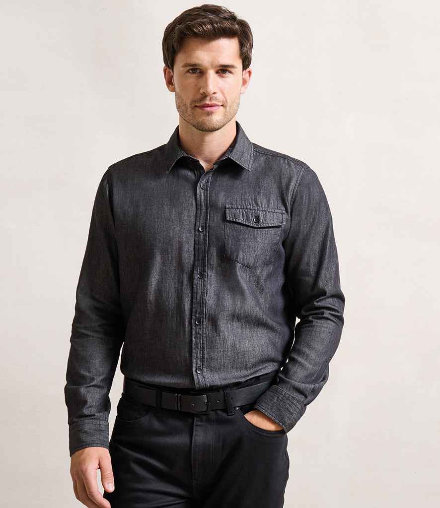 PR222 Black Denim Model