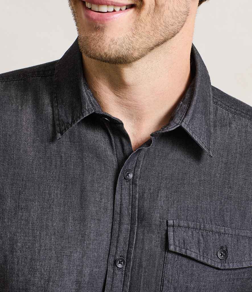 PR222 Black Denim Model