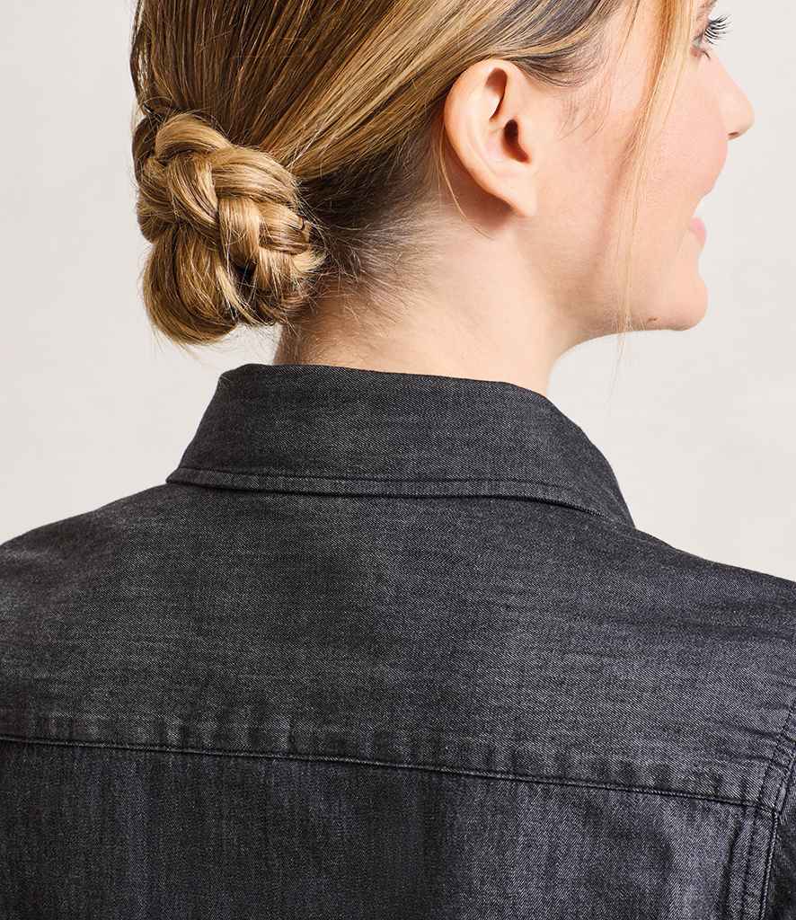 PR322 Black Denim Model