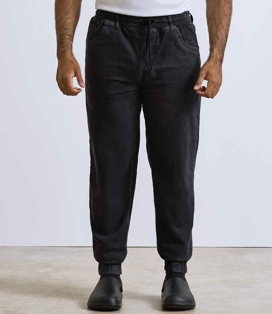PR556 Black Denim Model