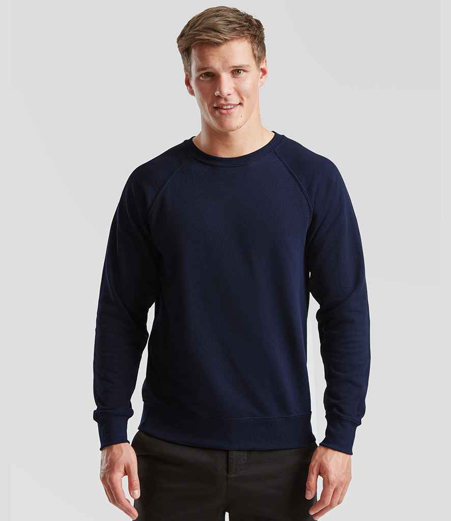 Fruit of the Loom Lightweight Raglan Sweatshirt