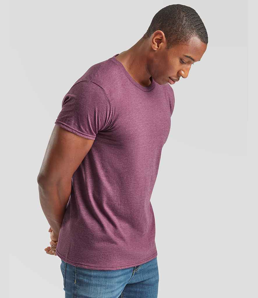 SS621 Heather Burgundy Model