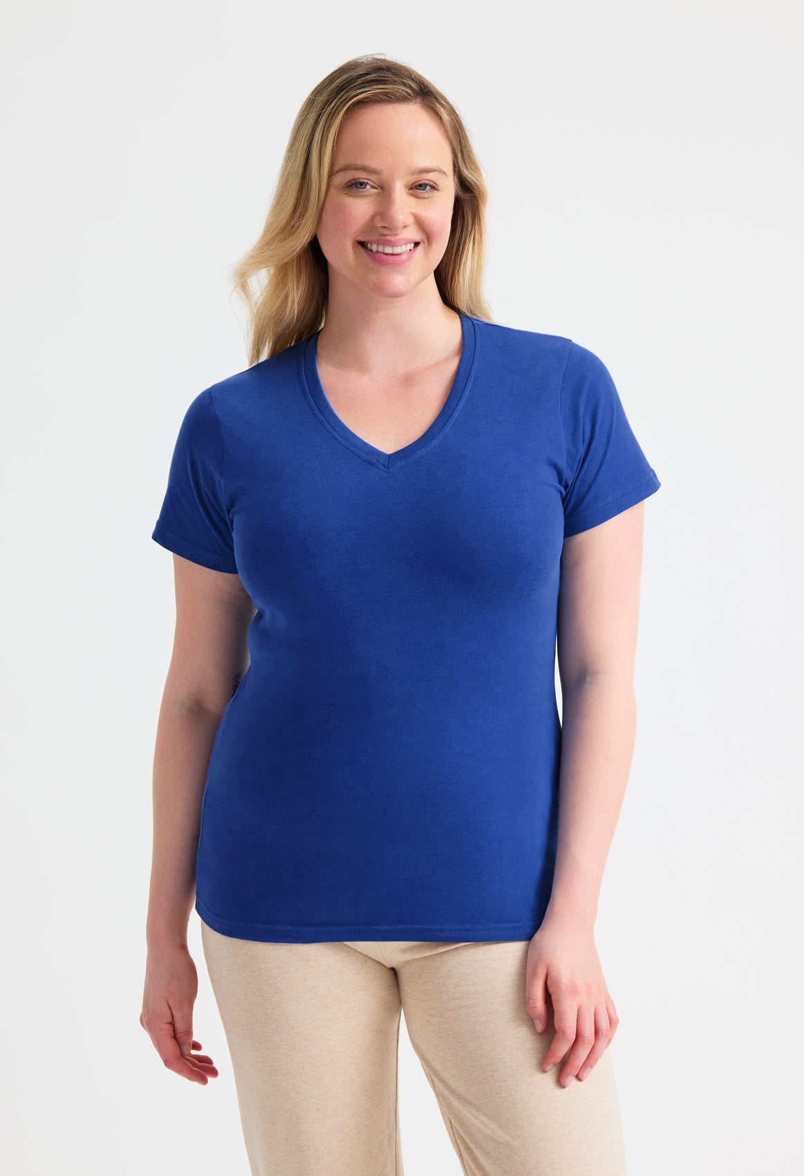 Uneek UC319 Ladies Classic V-Neck T-Shirt