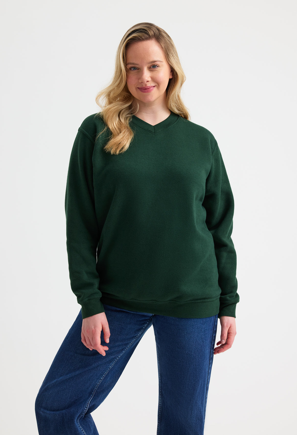 Uneek UC204 Classic V-Neck Sweatshirt