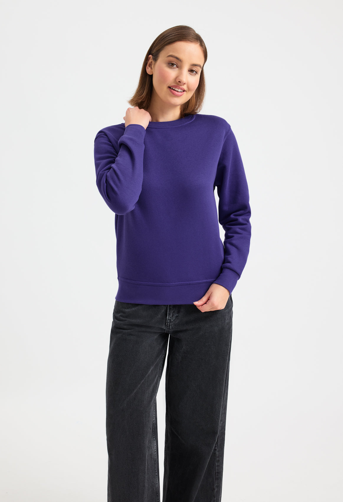 Uneek UC211 Ladies Deluxe Crew Neck Sweatshirt