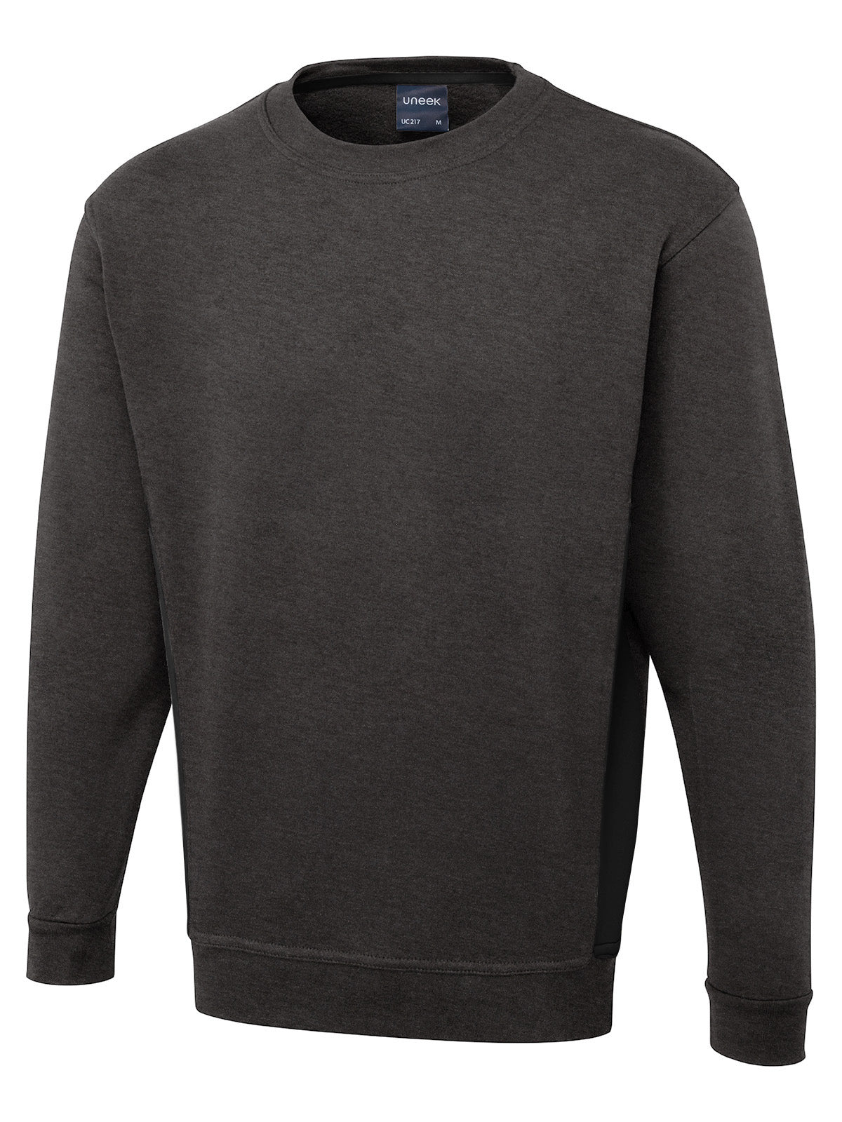 Uneek UC217 Two Tone Crew Neck Sweatshirt