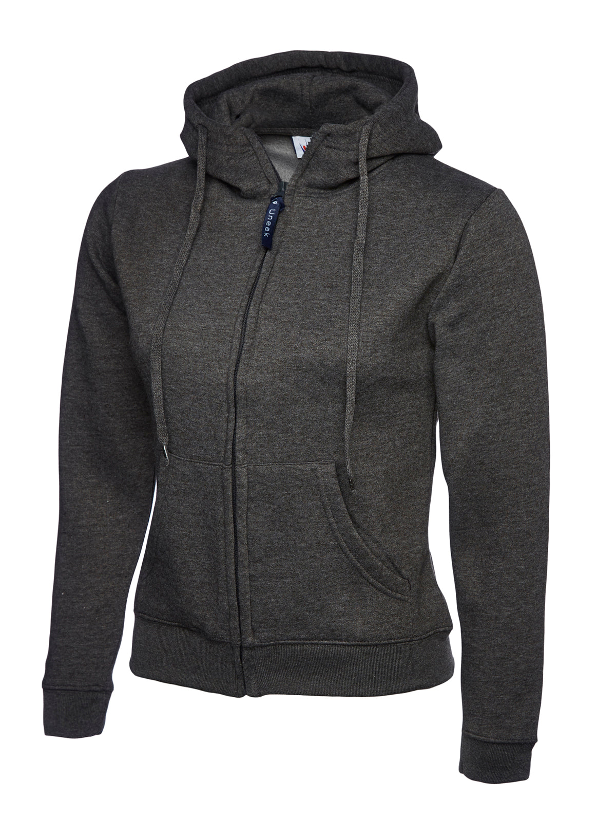 Uneek UC505 Ladies Classic Full Zip Hooded Sweatshirt