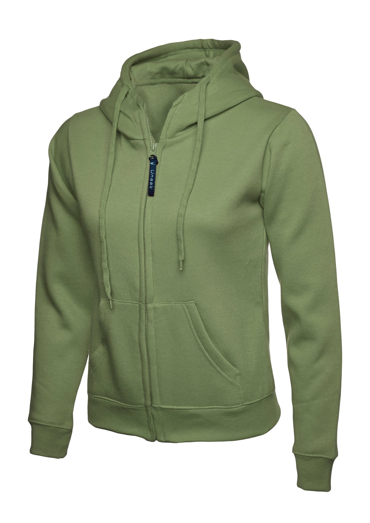 Uneek UC505 Ladies Classic Full Zip Hooded Sweatshirt