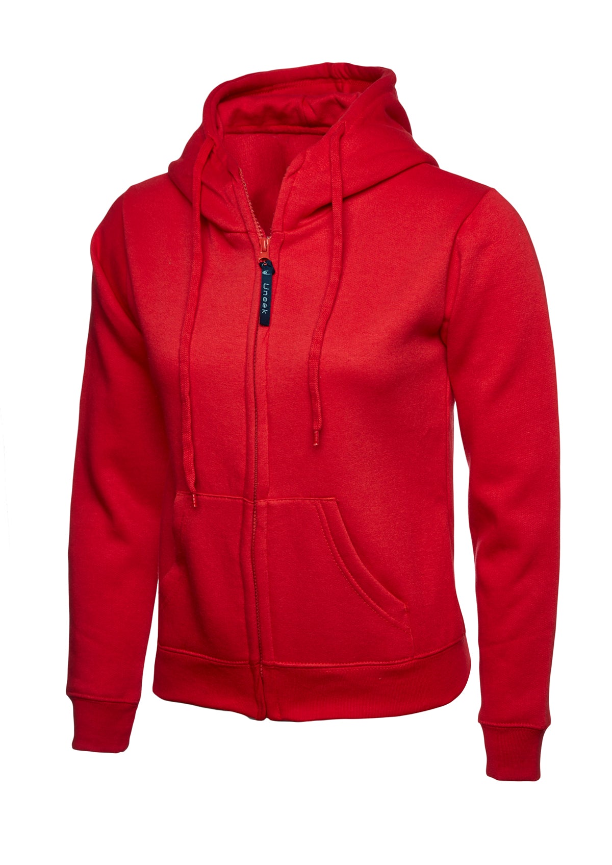 Uneek UC505 Ladies Classic Full Zip Hooded Sweatshirt