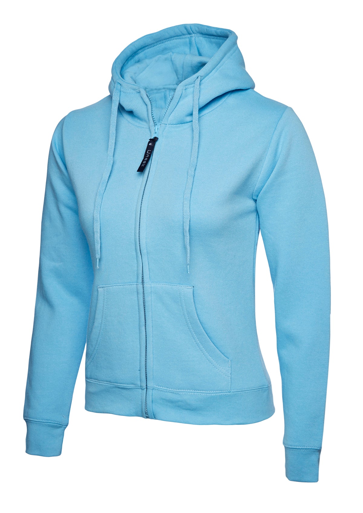 Uneek UC505 Ladies Classic Full Zip Hooded Sweatshirt
