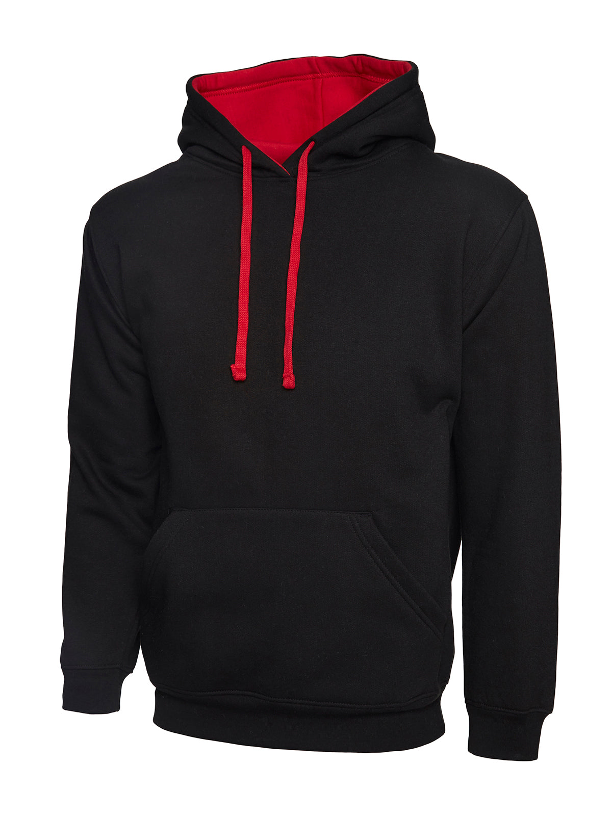 Uneek UC507 Contrast Hooded Sweatshirt