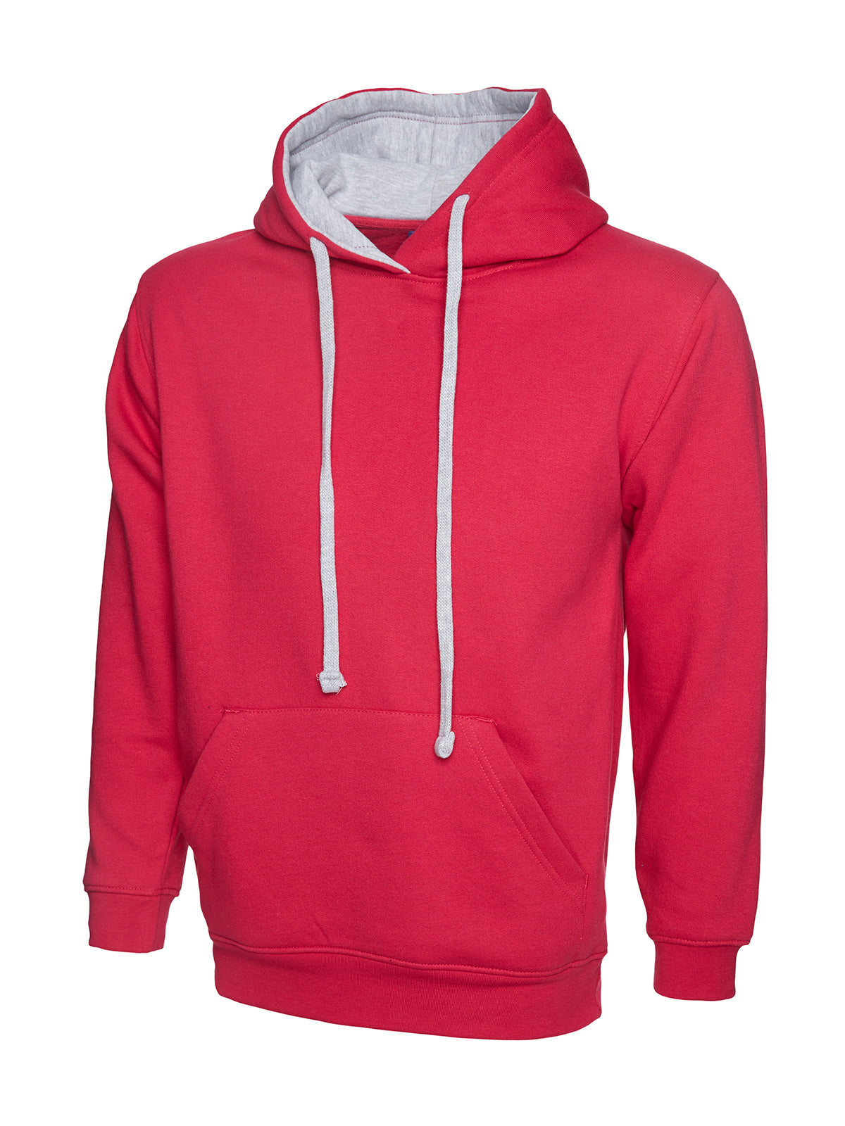 Uneek UC507 Contrast Hooded Sweatshirt