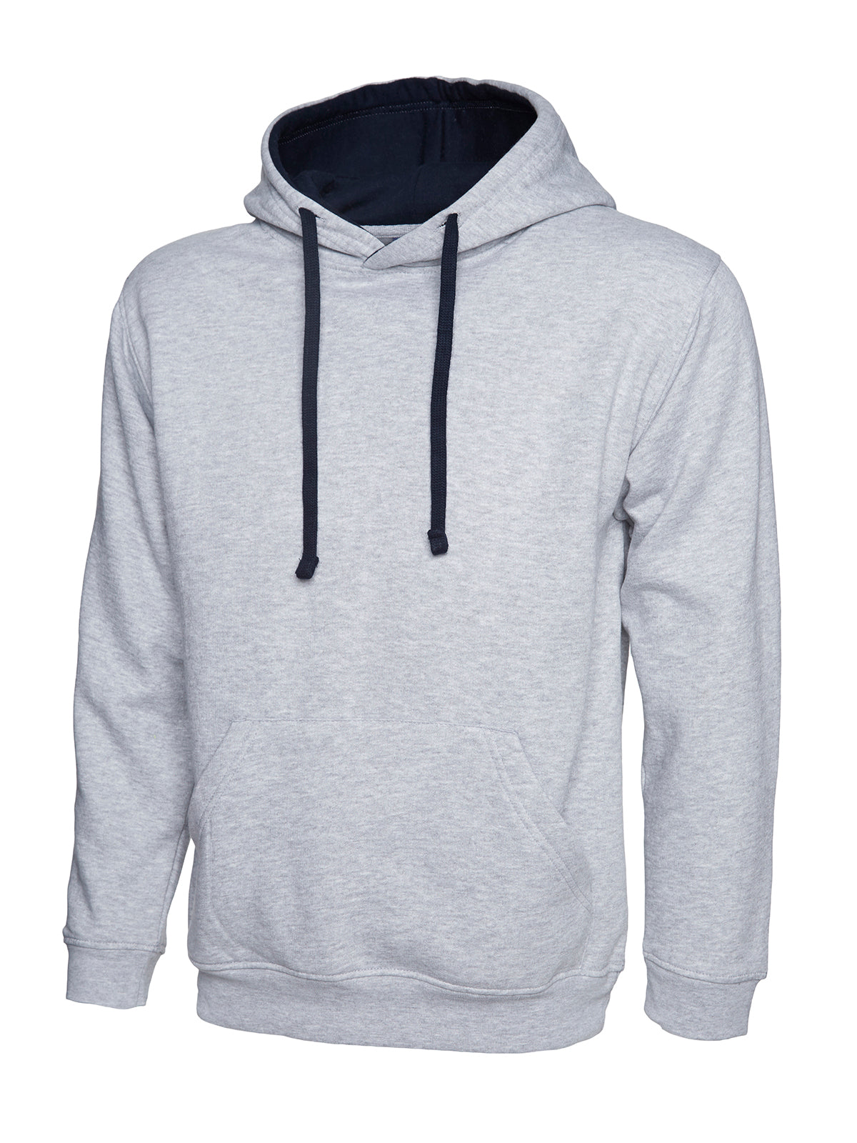 Uneek UC507 Contrast Hooded Sweatshirt