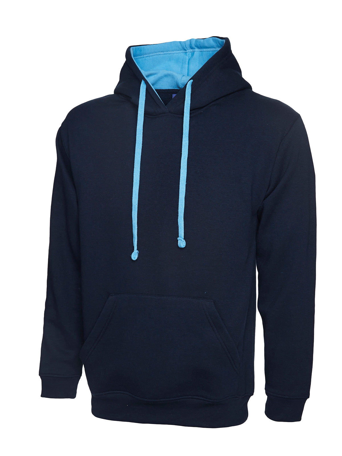 Uneek UC507 Contrast Hooded Sweatshirt