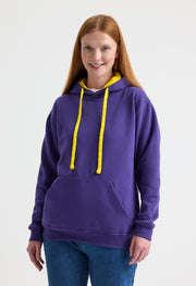 Uneek UC507 Contrast Hooded Sweatshirt
