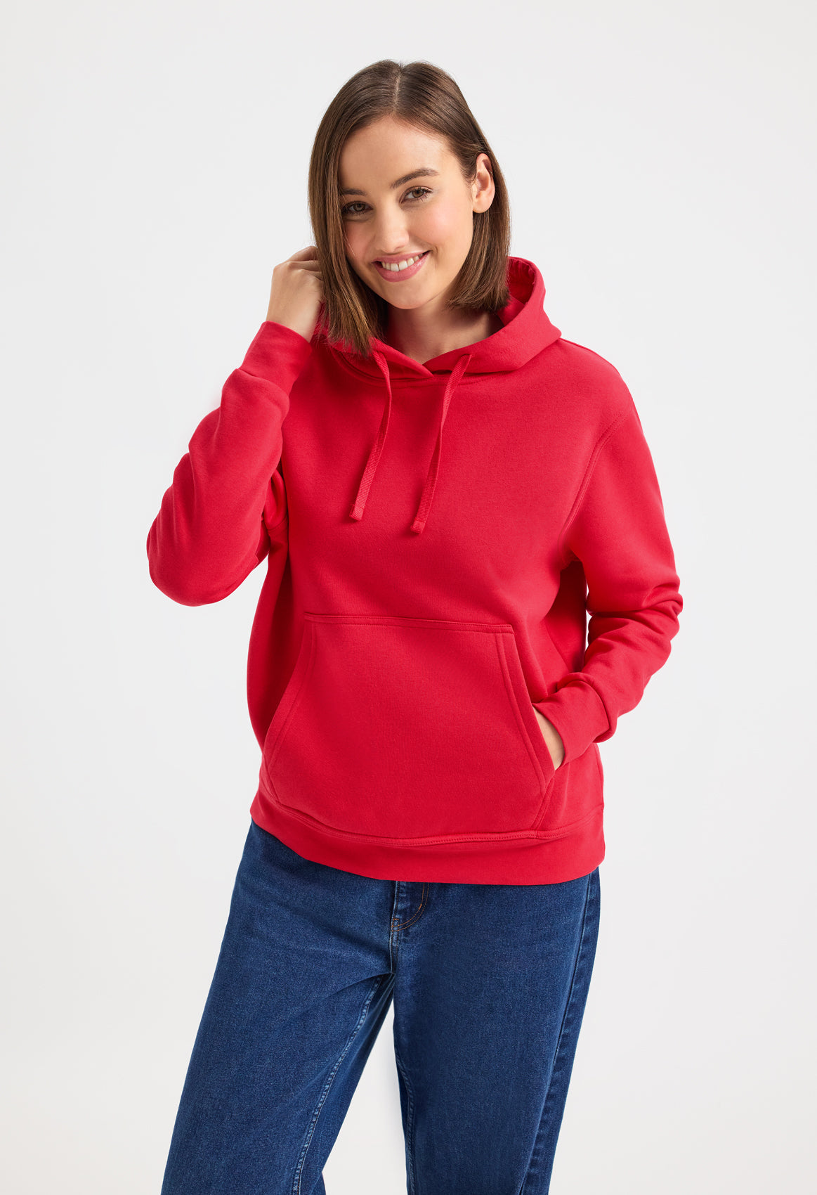 Uneek UC510 Ladies Deluxe Hooded Sweatshirt