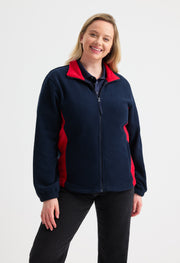 Uneek UC617 Two Tone Full Zip Fleece Jacket