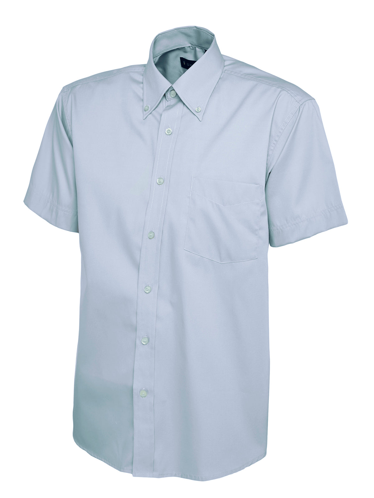 Uneek UC702 Mens Pinpoint Oxford Half Sleeve Shirt