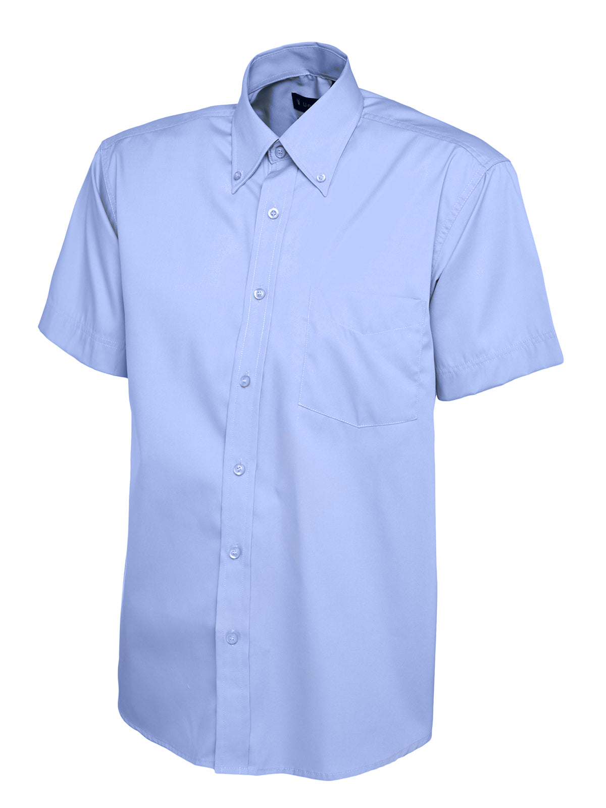 Uneek UC702 Mens Pinpoint Oxford Half Sleeve Shirt