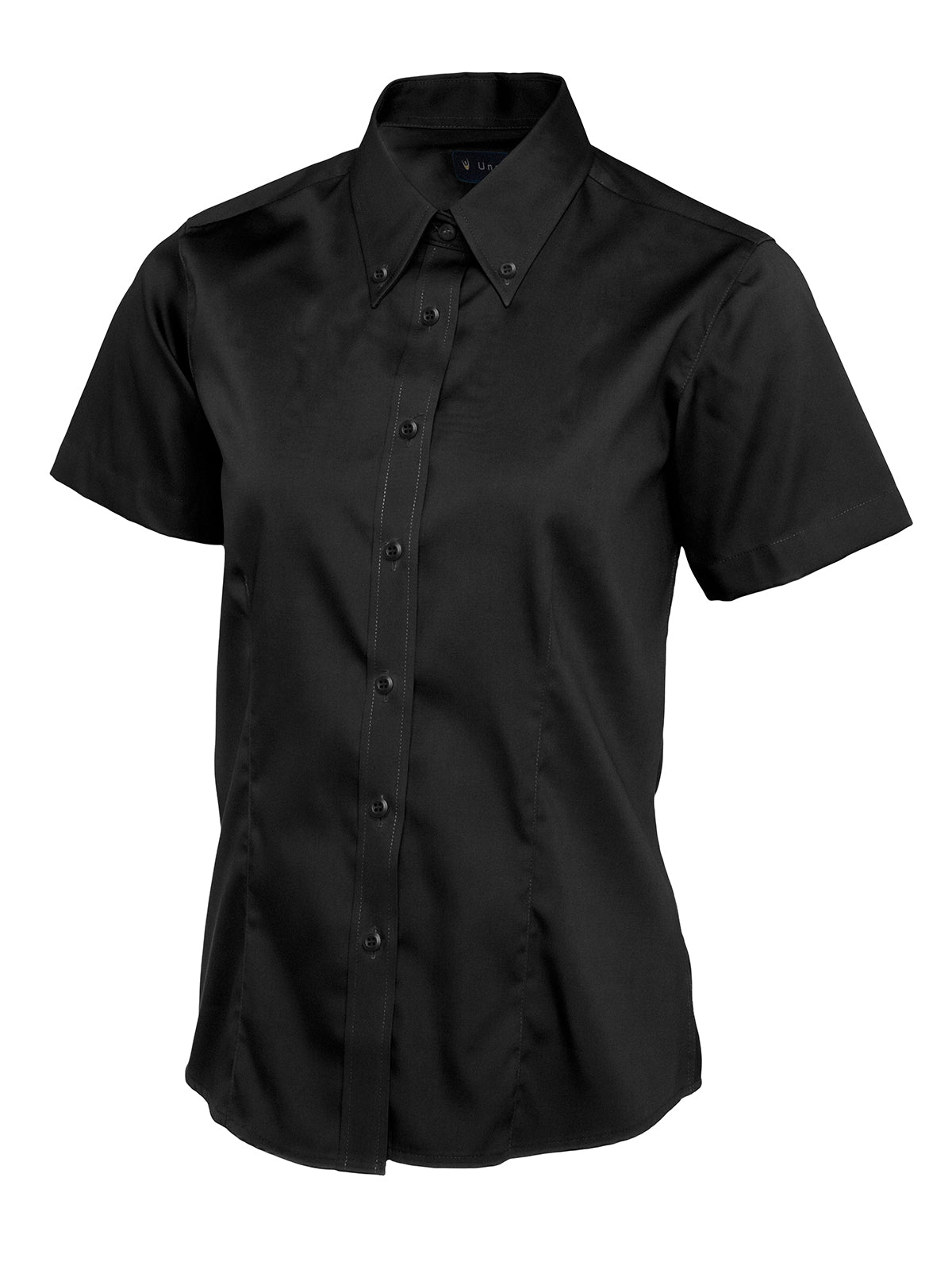 Uneek UC704 Ladies Pinpoint Oxford Half Sleeve Shirt