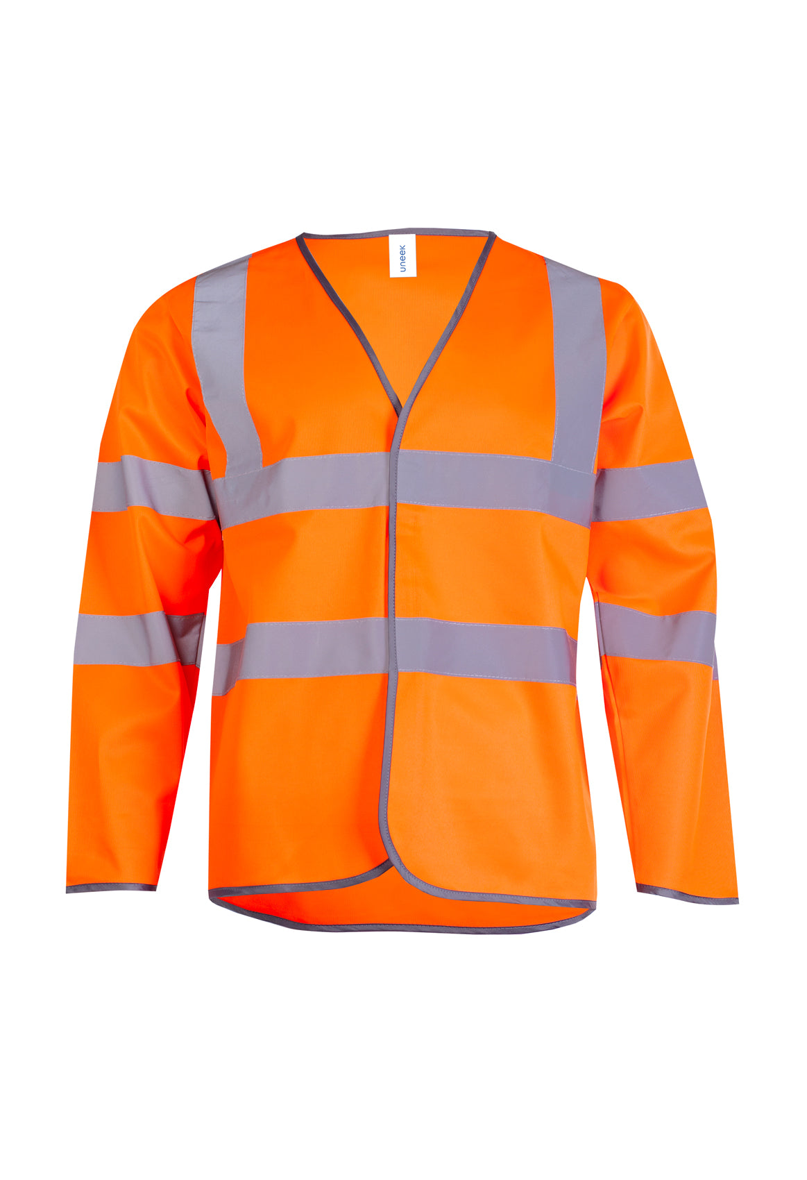 Uneek UC802 Long Sleeve Hi Vis Safety Waistcoat