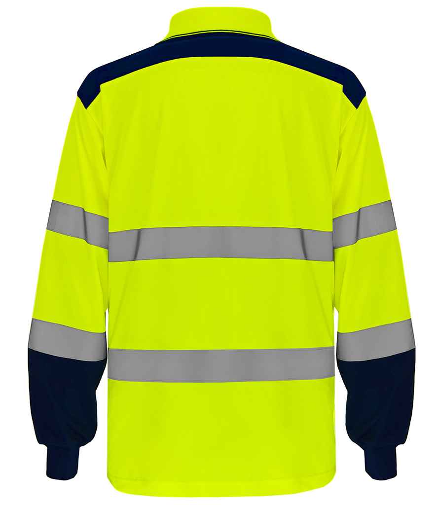 YK019 Yellow/Navy Back