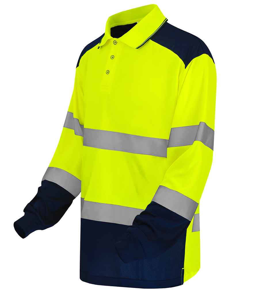 YK019 Yellow/Navy Left