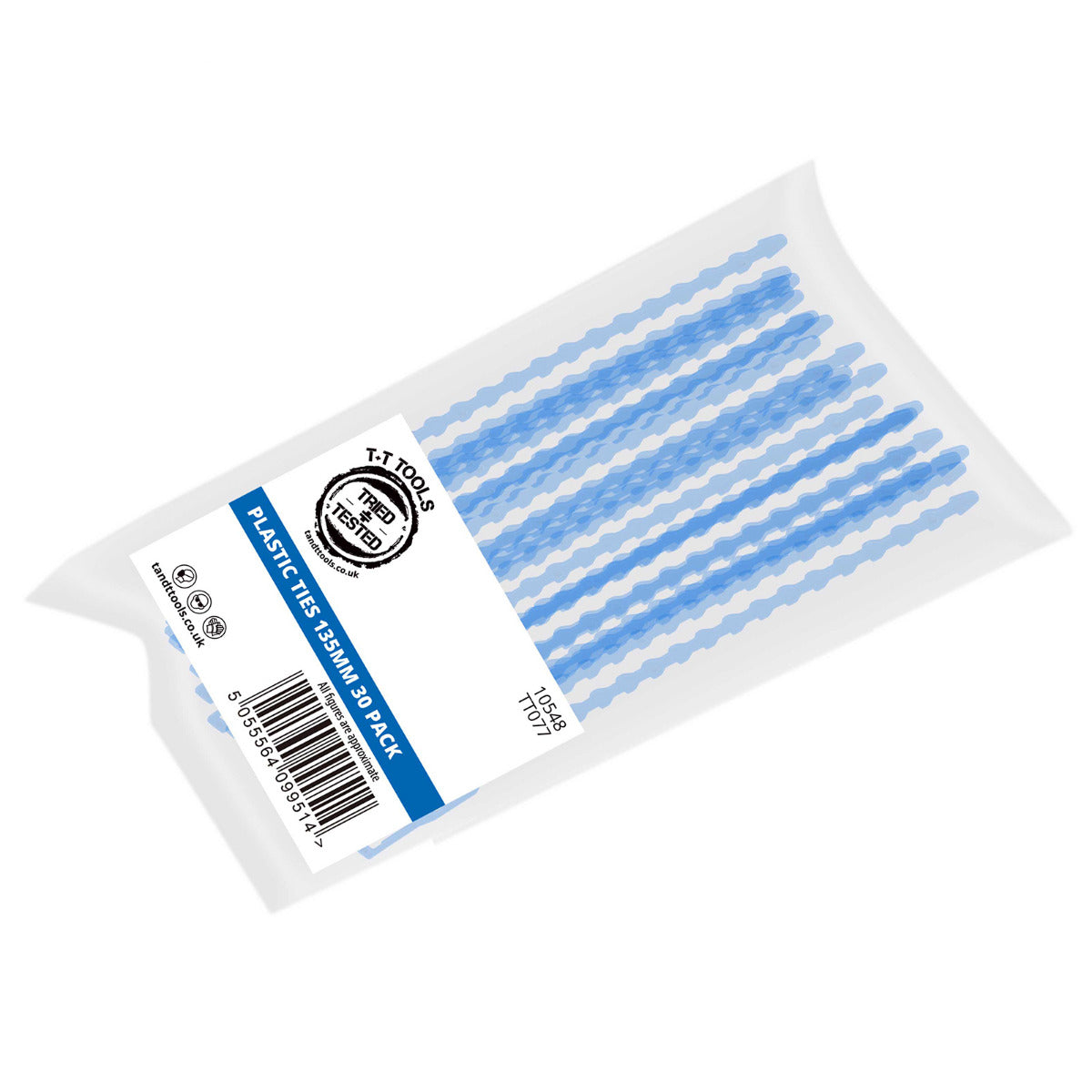 Plastic Ties 135mm 30 Pack