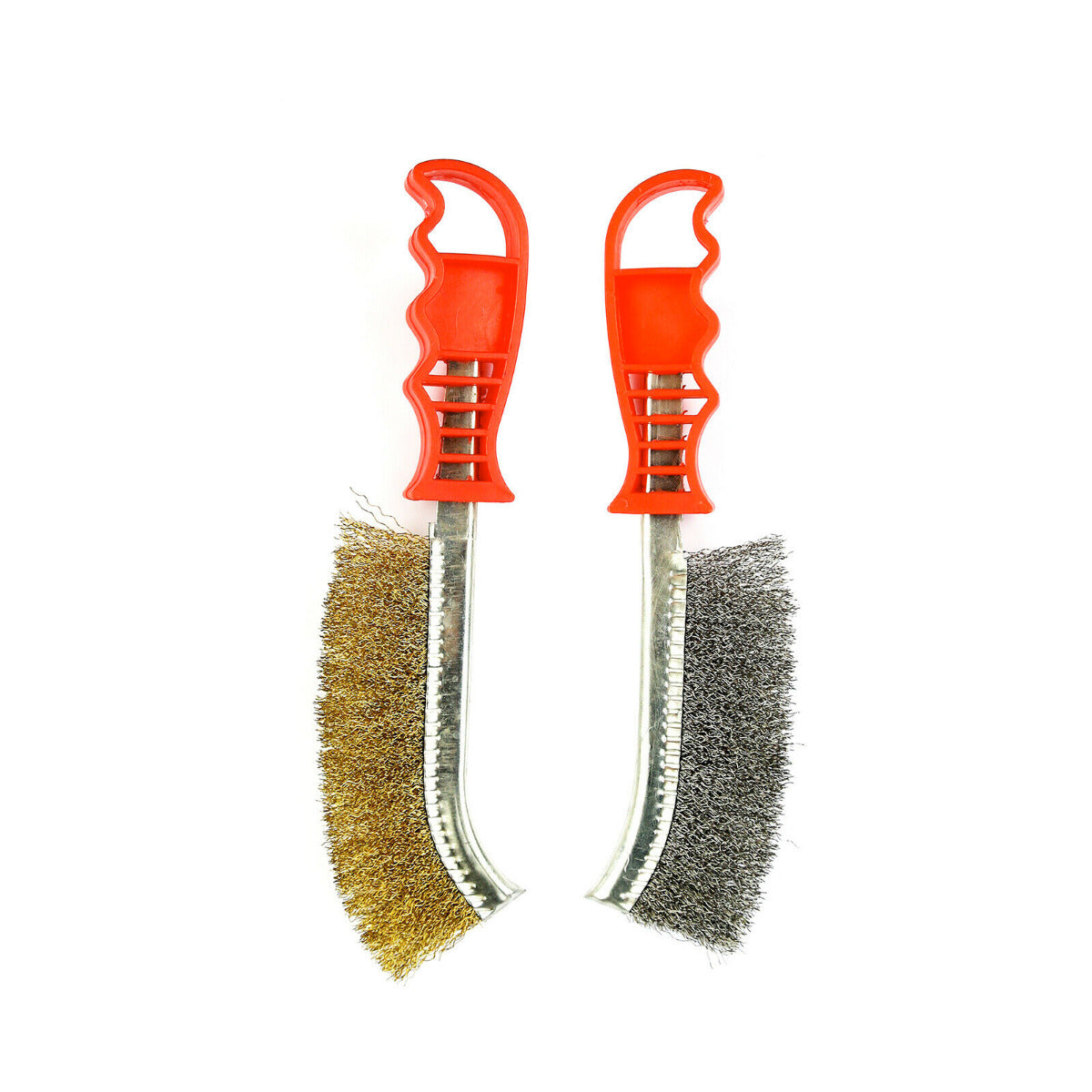 Wire Brush Set Brass & Steel