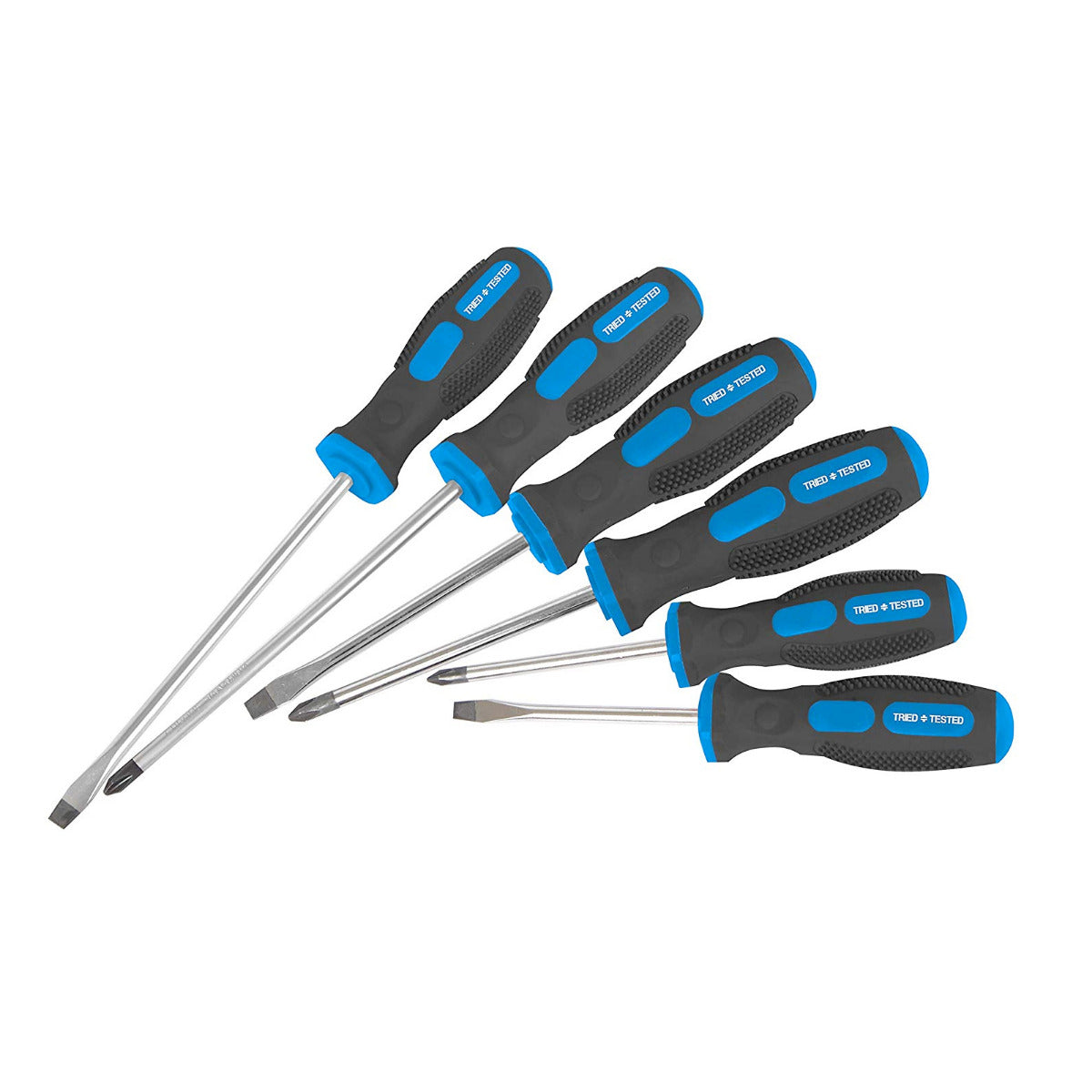 Screwdriver Set 6 Piece Slotted & Phillips