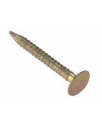 Plasterboard Nails - Ring - Zinc Yellow Passivated (25Kg Box)