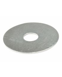 Flat Mudguard Washers - Zinc Plated (Bag 10)