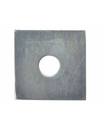 Square Plate Washers - Zinc Plated (Box 40)